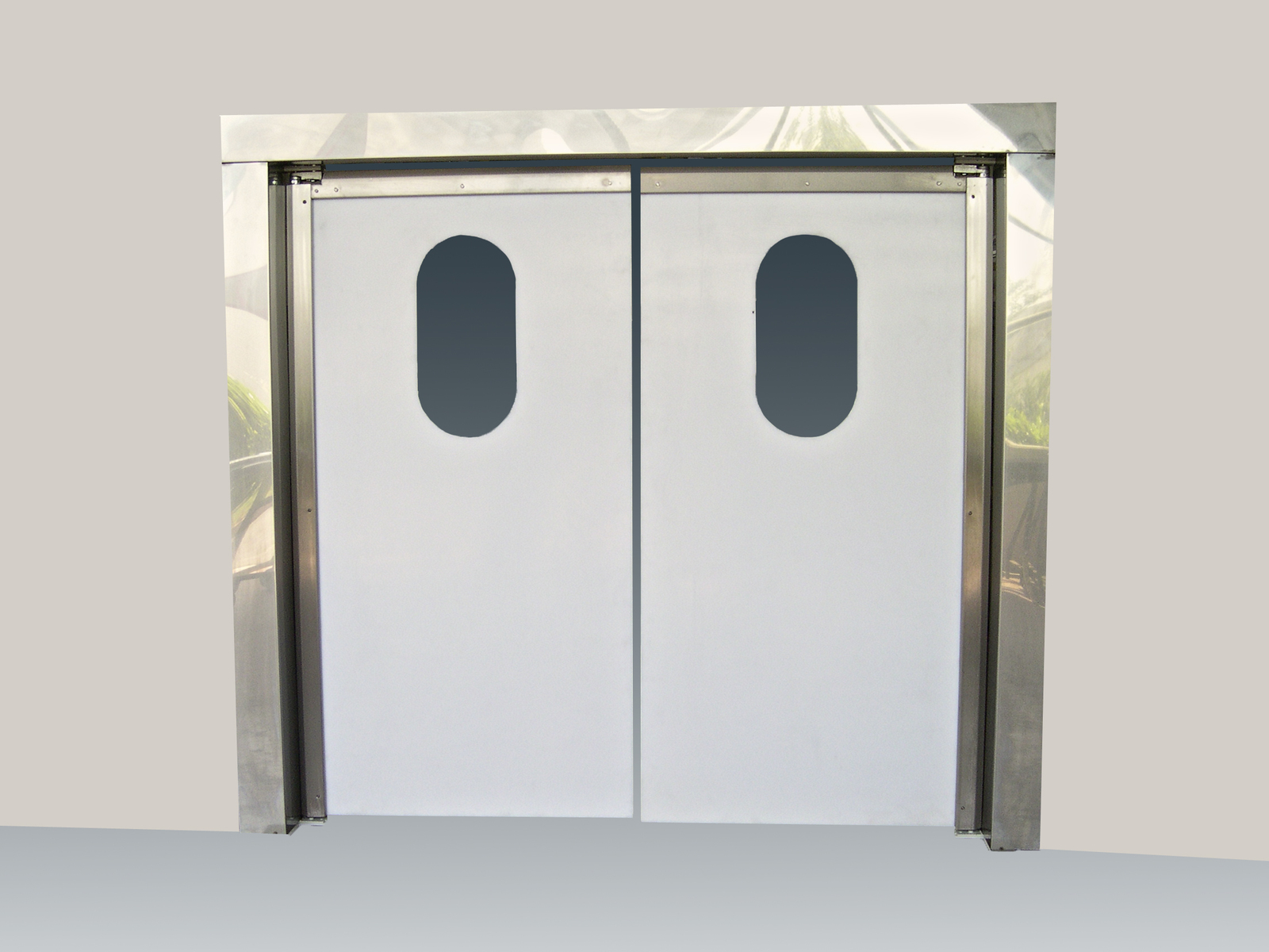 Polyethylene doors